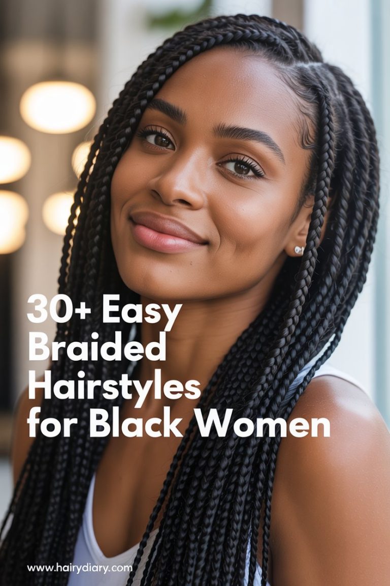 30+ Stunning Easy Braided Hairstyles for Black Women – HairyDiary