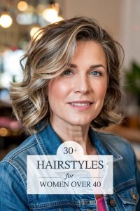 30+ Stunning Hairstyles for Women Over 40 – HairyDiary
