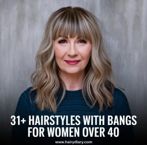 31+ Stunning Hairstyles with Bangs for Women Over 40 – HairyDiary