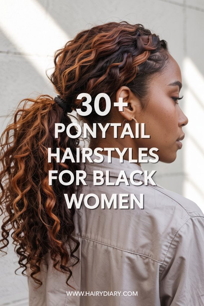 30+ Stunning Ponytail Hairstyles for Black Women – HairyDiary