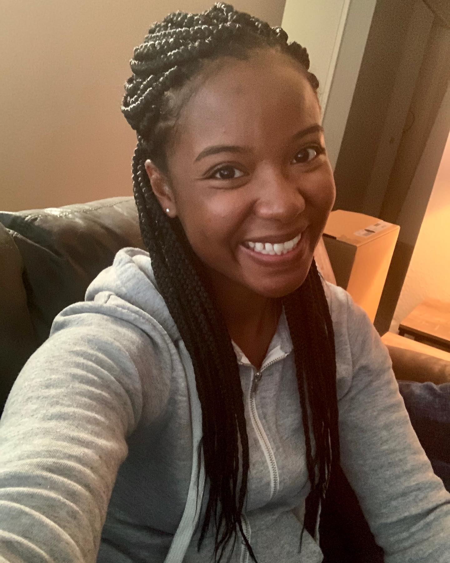 24. Sunkissed Elegance: Effortless Box Braids with Flawless Shine
