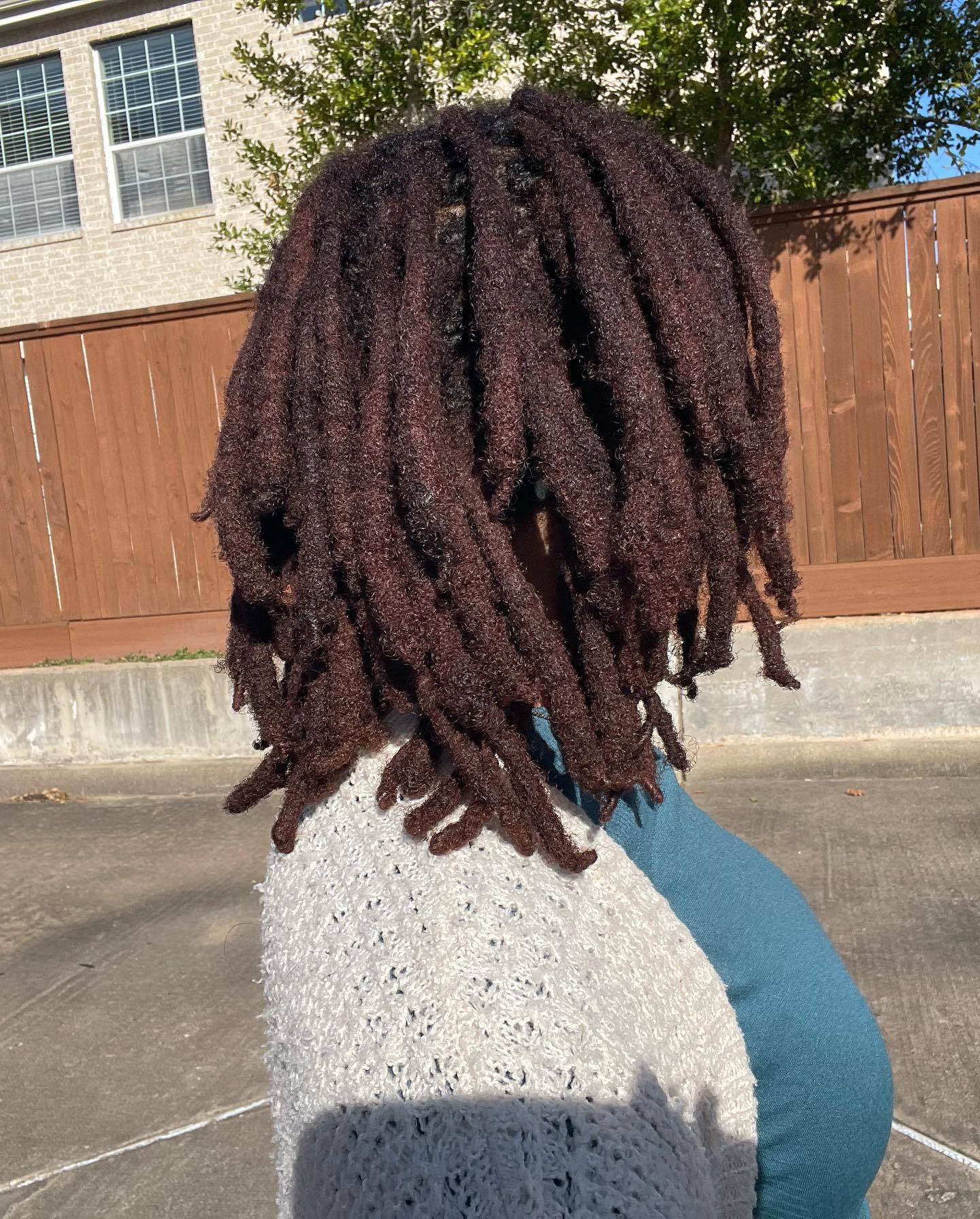 45. Lush Loops and Effortless Elegance: the Free-spirited Locs