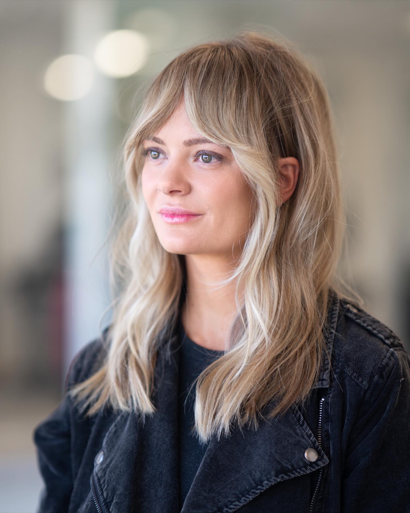 4. the Modern Shag with a Fresh Fringe