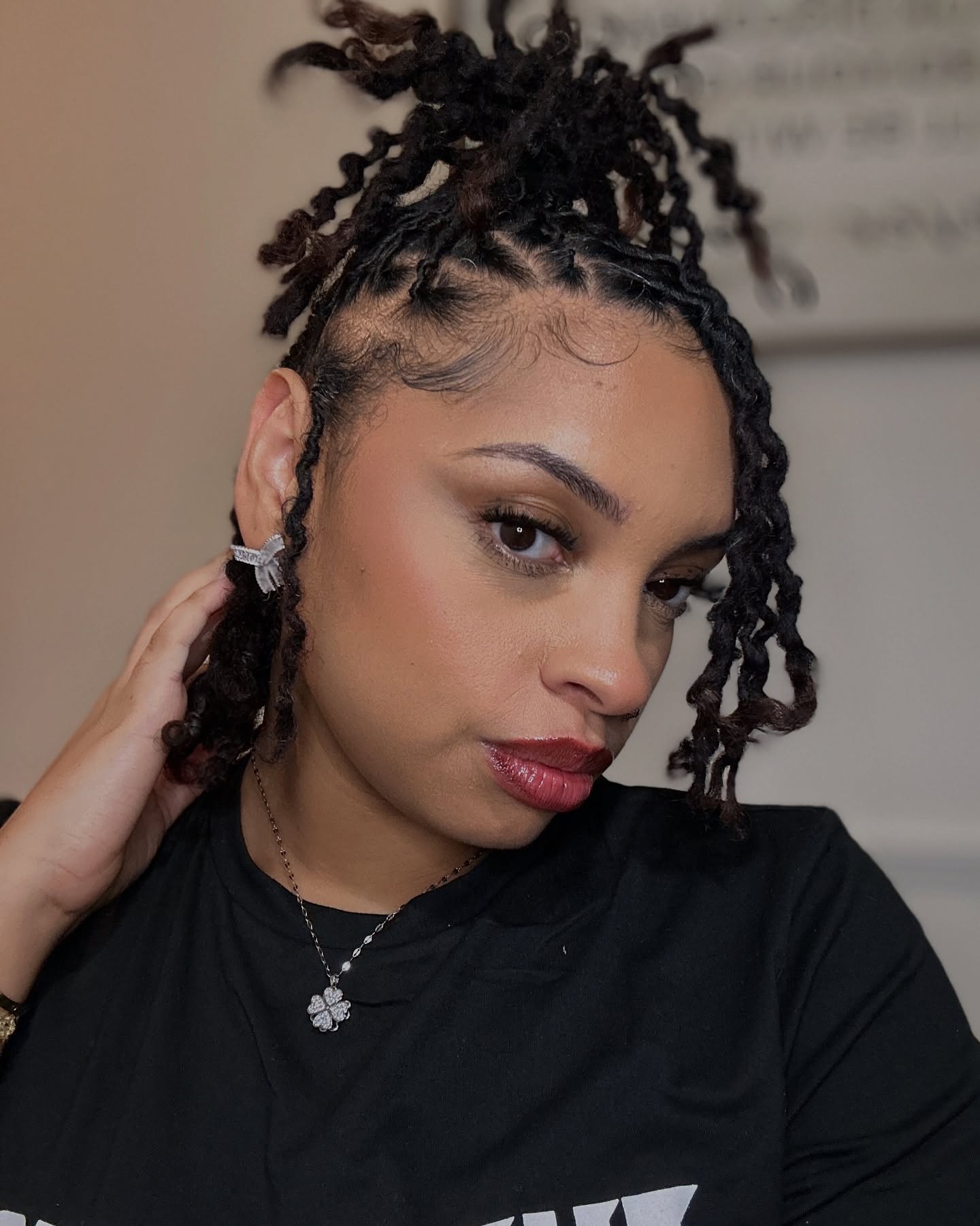 1. Crowned In Chaos: a Bold Take on Locs for the Fearless Fashionista