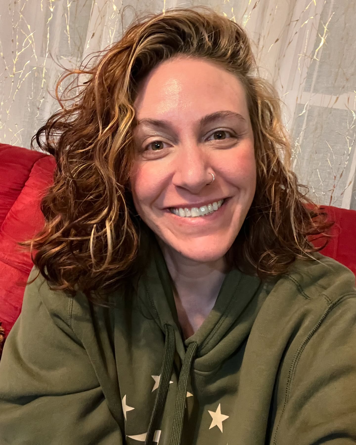 9. Curly Confidence: Embrace the Wild Beauty Of Shoulder-length Locks