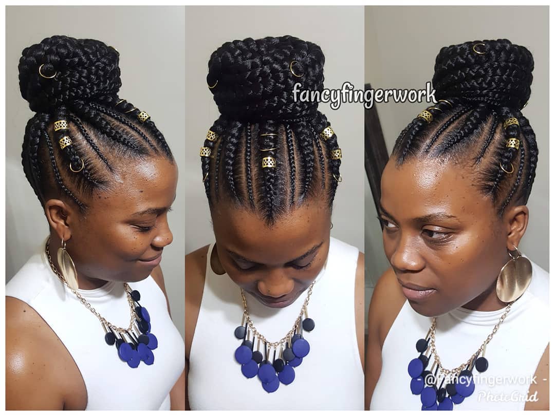 23. Crowned In Braids: a Regal Twist for Prom Nights