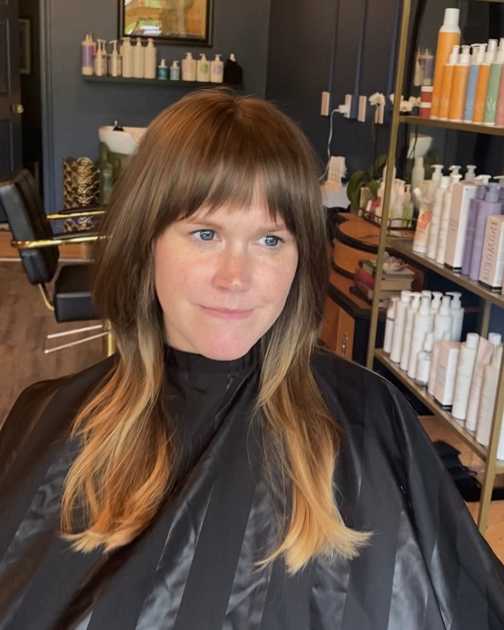 1. Textured Layers with a Chic Fringe for Effortless Vibes