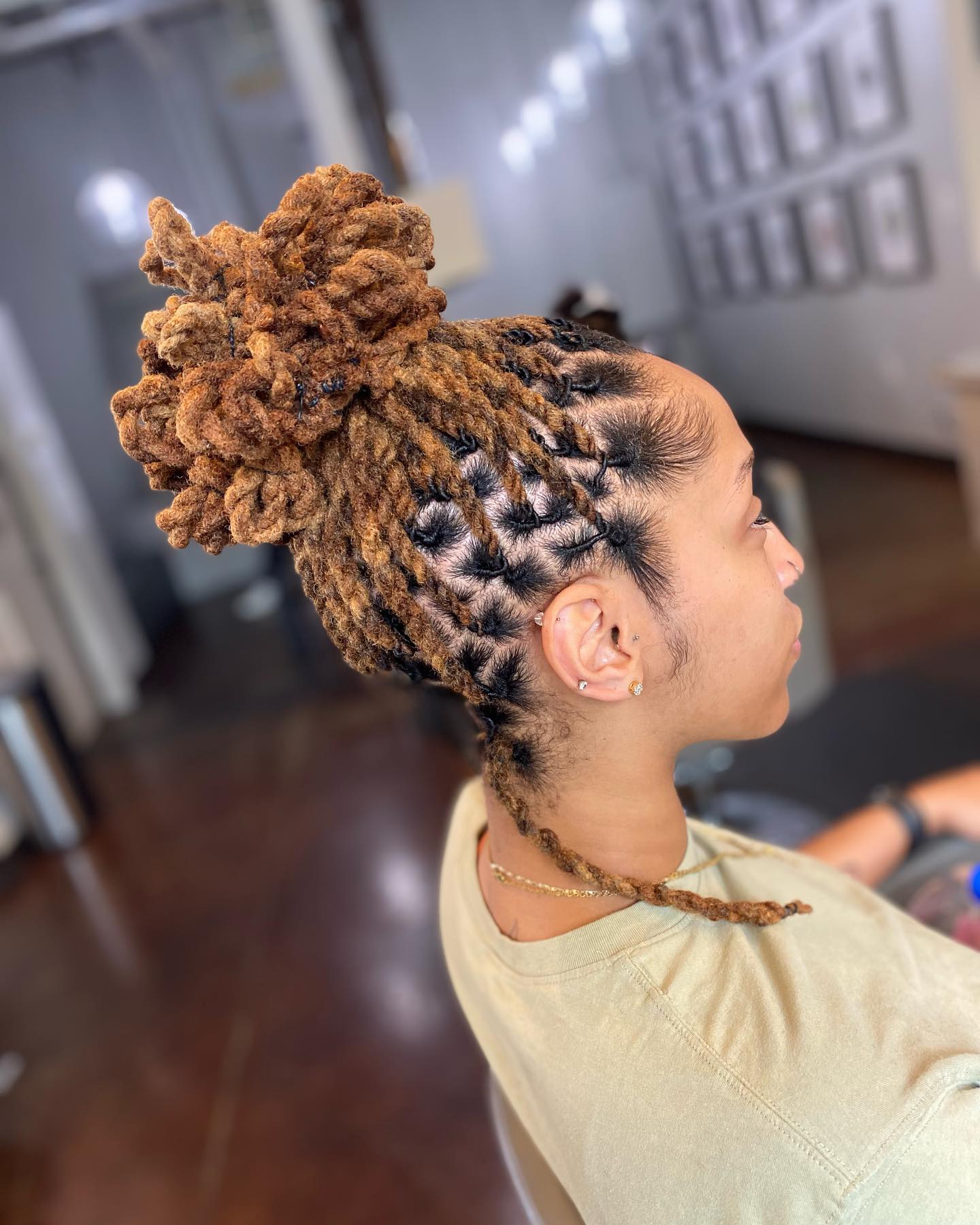 8. Crown Of Twisted Elegance: the Art Of Luxe Locs