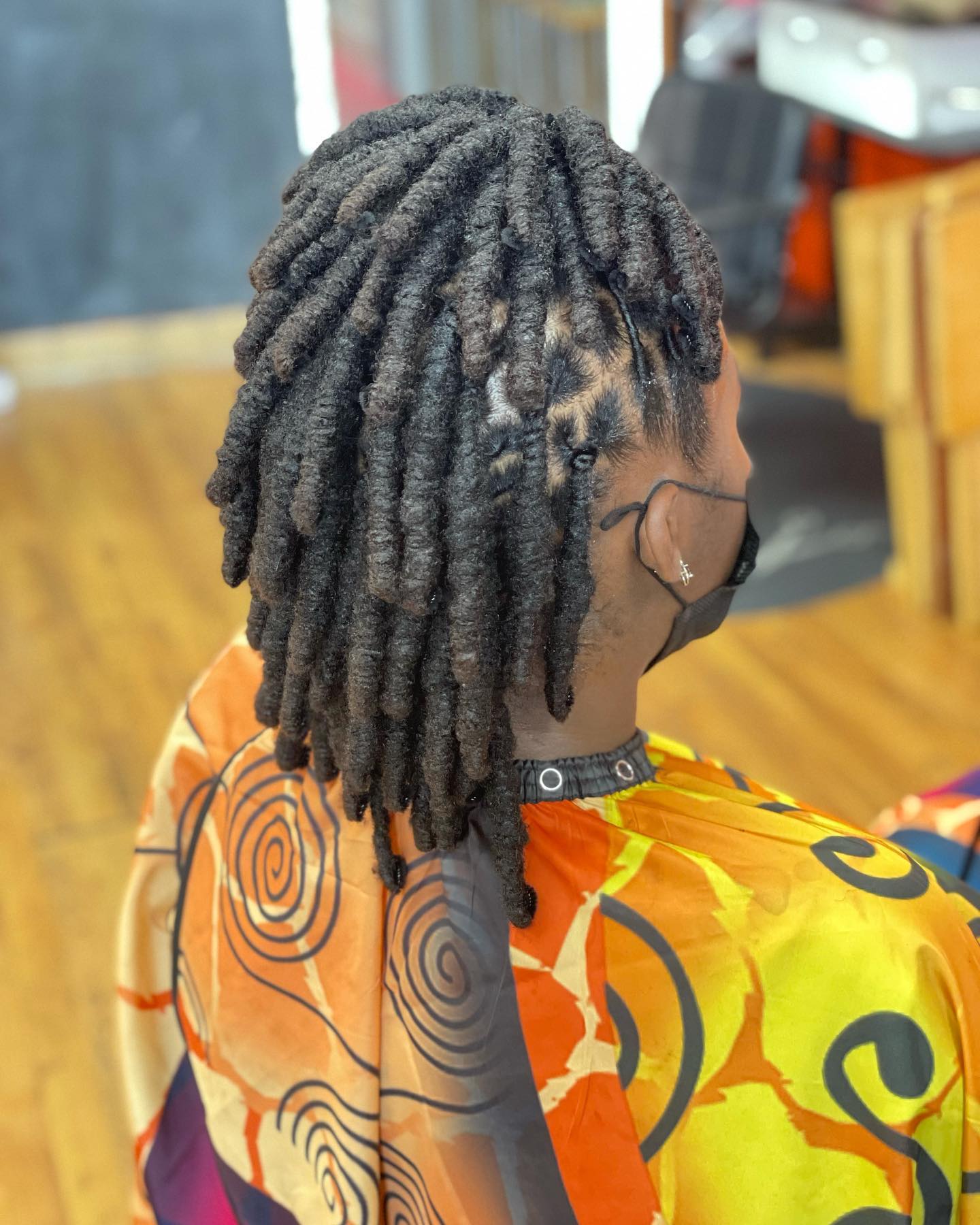 27. Texture-tastic Twists: a Bold Expression Of Short Loc Style