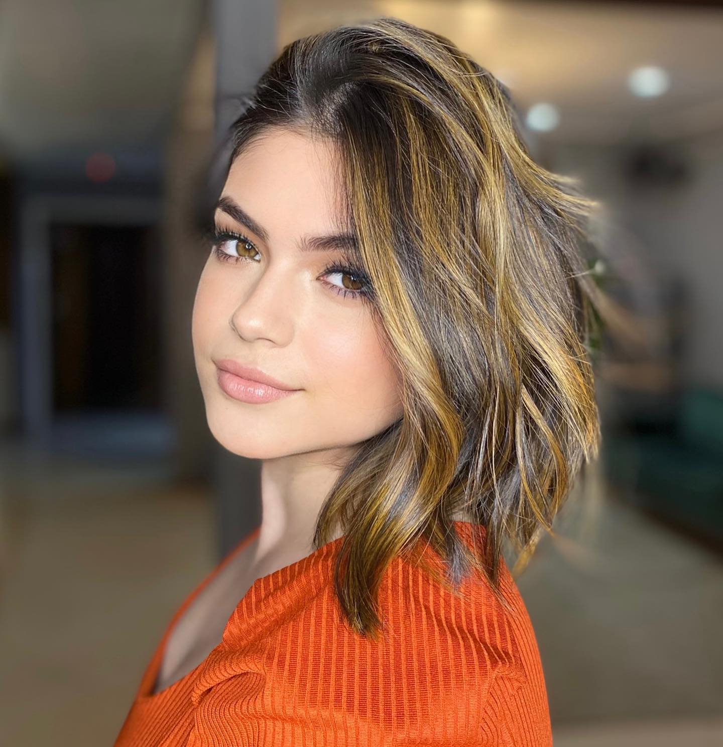 62. Golden-hued Waves with Effortless Charm