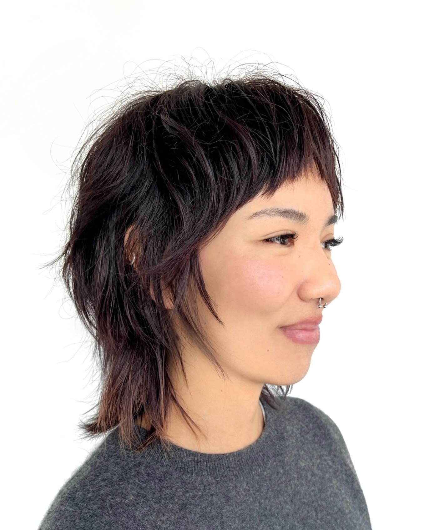 20. the Asymmetrical Shag with Playful Texture
