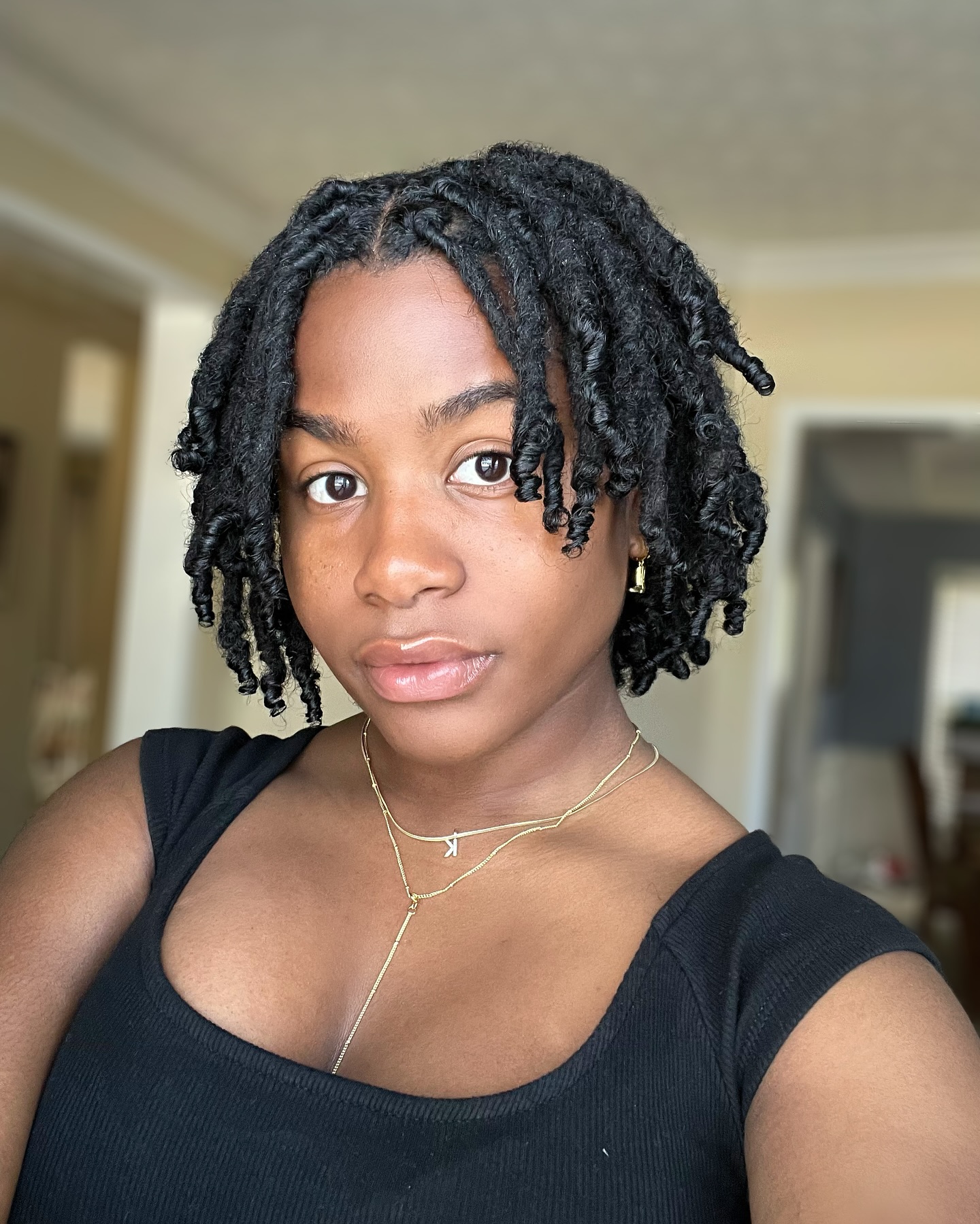 28. the Playful Twist Of Short Locs