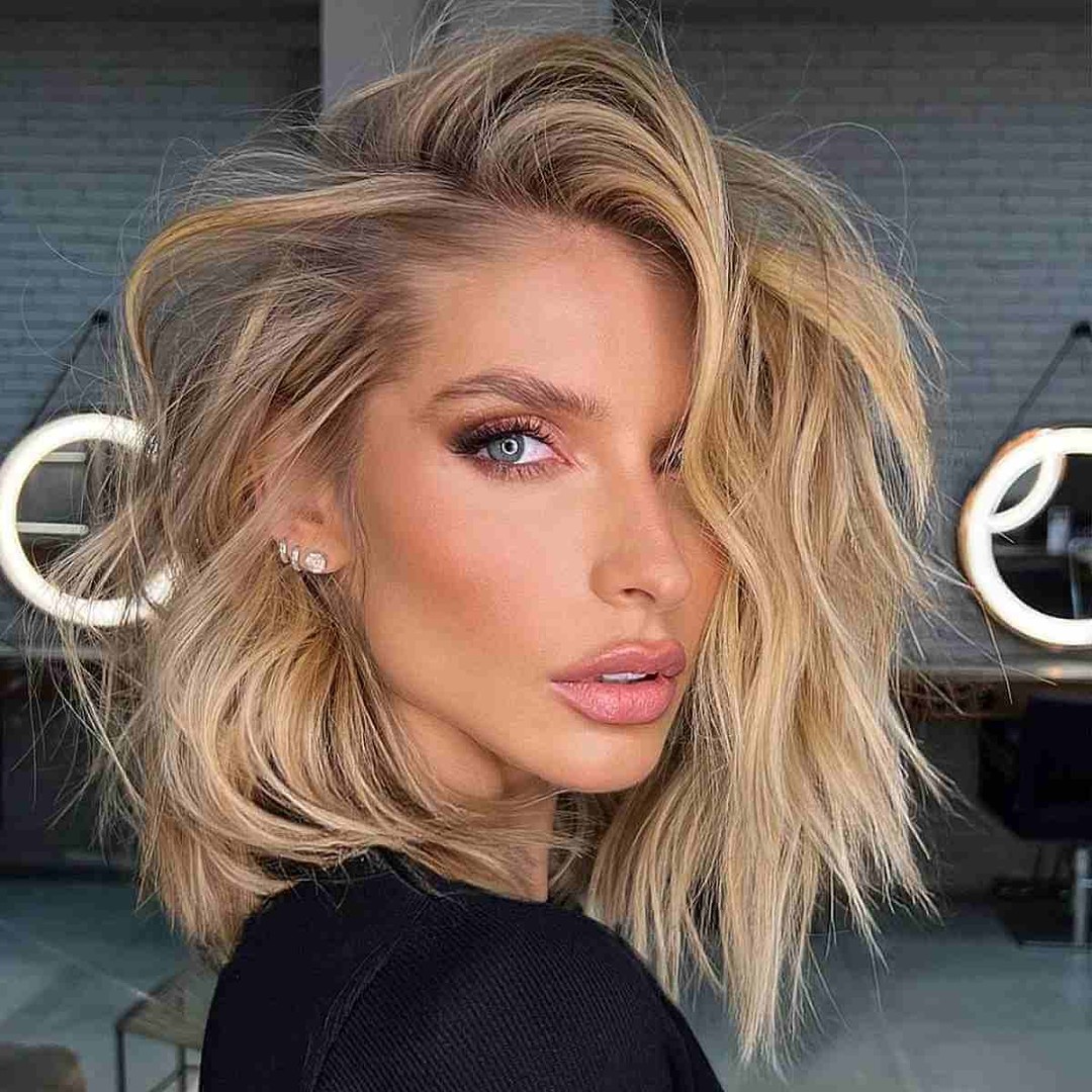 61. Wildly Effortless: the Radiant Messy Bob That Dares to Shine