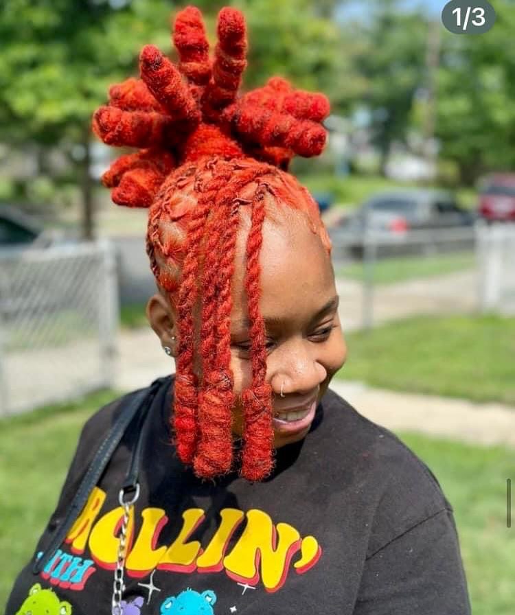 10. Fiery Crown Of Twisted Tresses: the Bold Spiral Updo