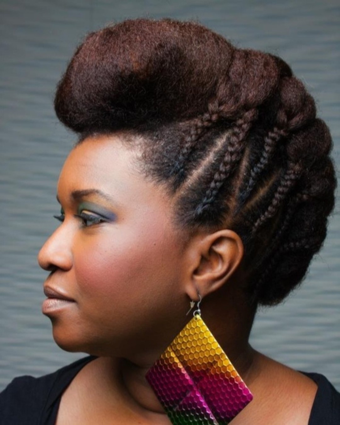 2. Crowned Elegance: a Modern Twist on Classic Braids