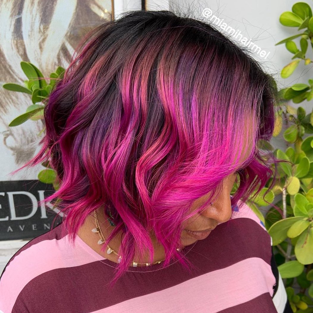 65. Electric Ombre Waves Dancing In a Candy Coated Dream