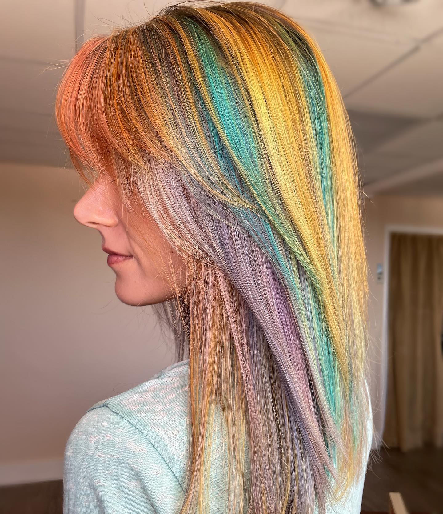 45. Spectrum Of Shag: a Kaleidoscopic Journey Through Vibrant Layers