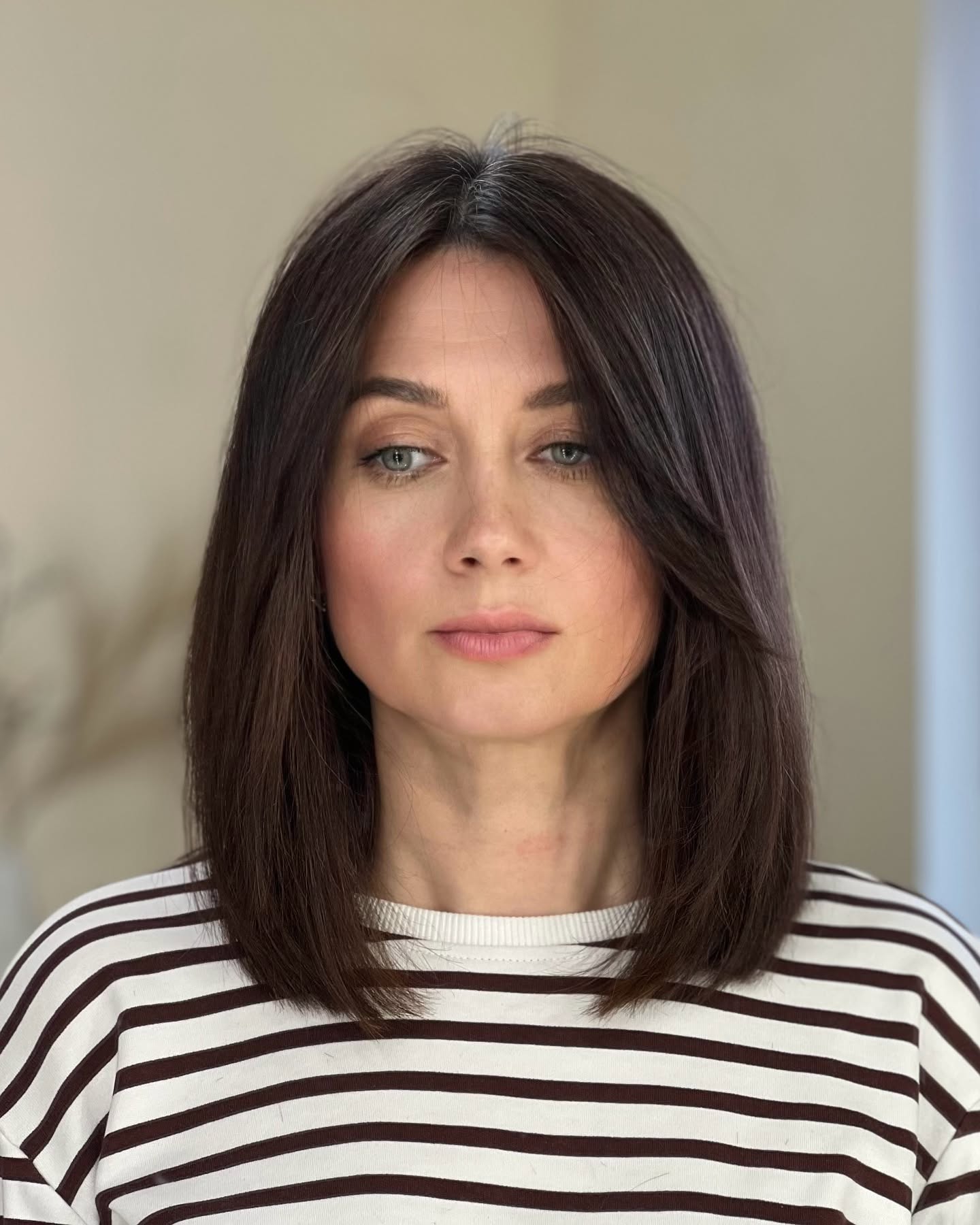 30. Classic Long Bob with Subtle Layers
