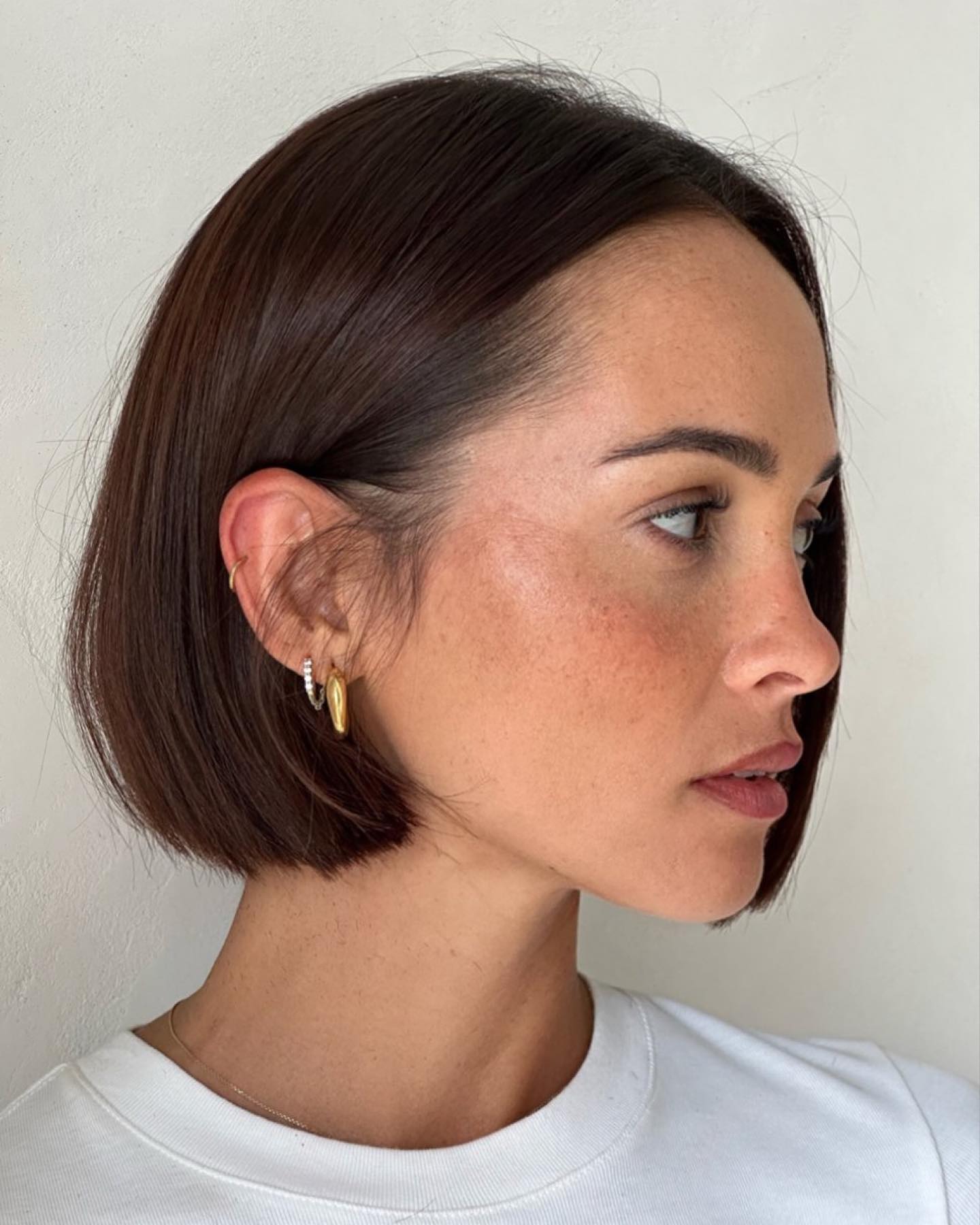 22. Bob Haircut with a Sleek Finish