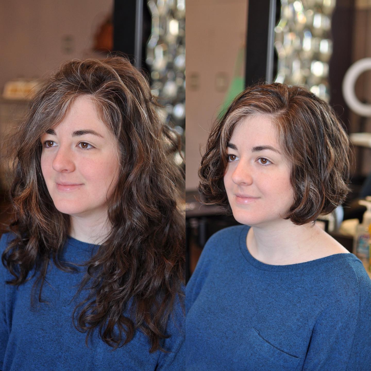 9. from Wild Waves to Effortless Elegance: the Transformative Chin-length Bob