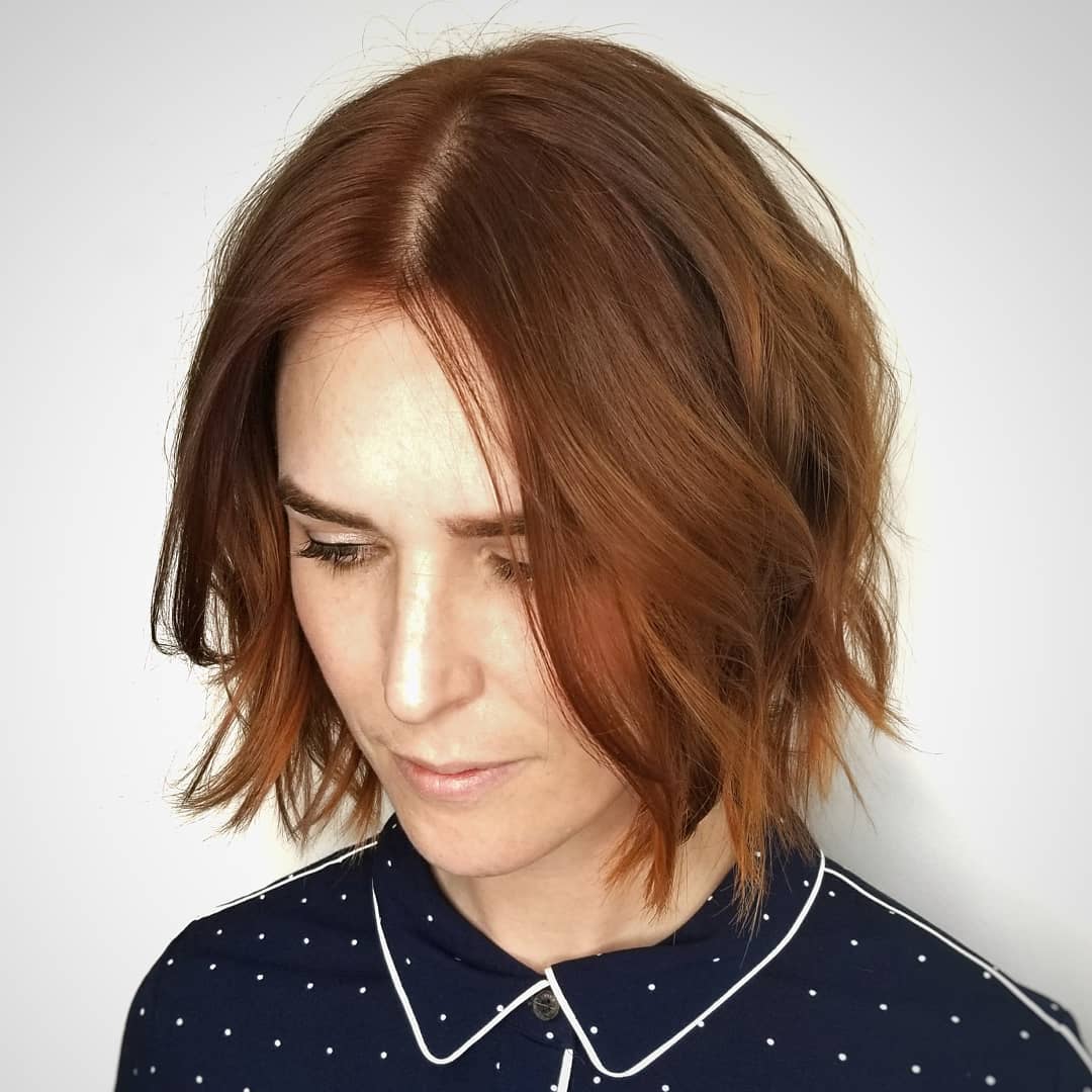 3. the Sunkissed Chin-length Wave