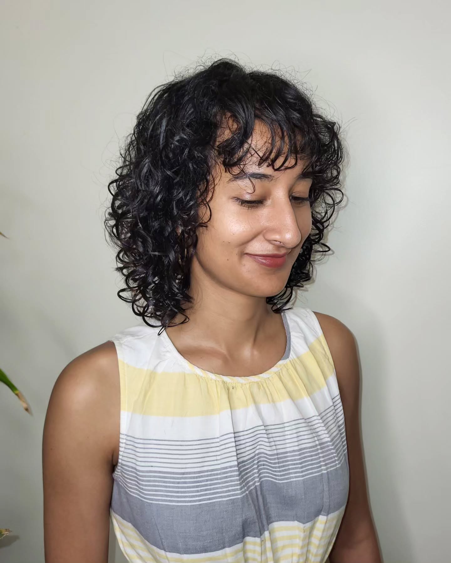29. Fringe Benefits: Embrace Your Natural Curls with Effortless Elegance