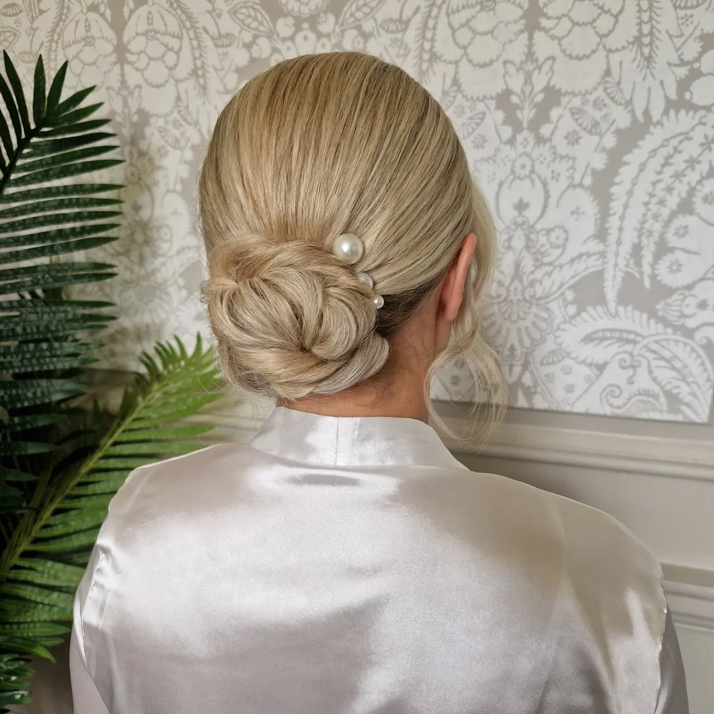 18. Celestial Crown Braid with Woven Ribbons
