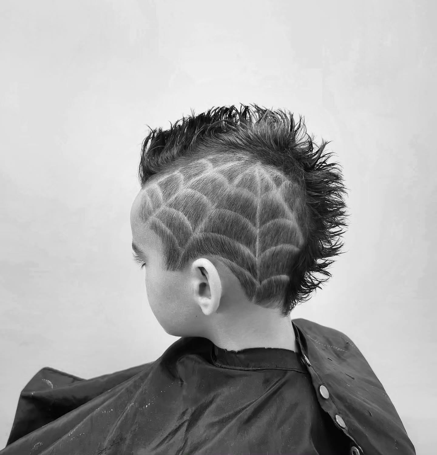 29. Web-slinger Mohawk: an Edgy Spin on Fun Styles