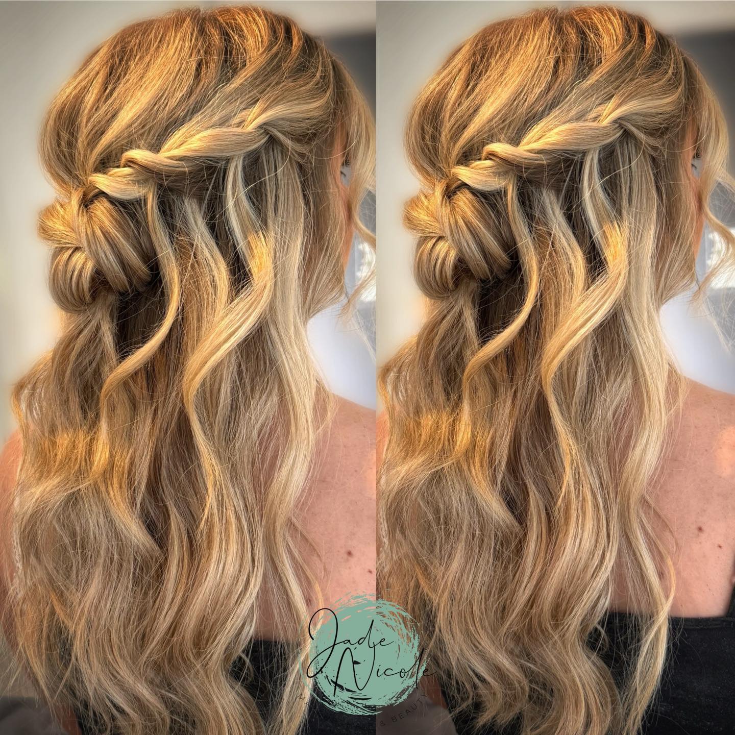 22. Sunset Streaks with a Textured Edge