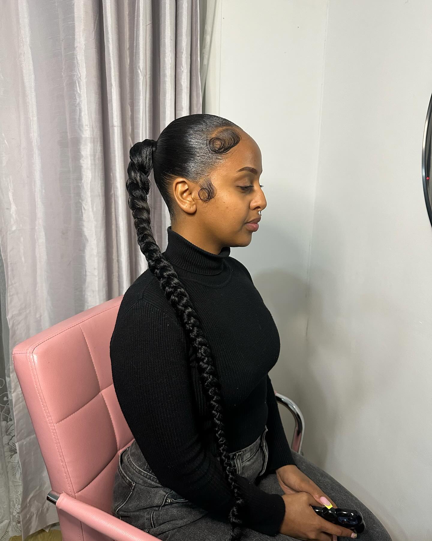 30 Stunning Ponytail Hairstyles For Black Women HairyDiary 30 Stunning Ponytail Hairstyles For Black Women HairyDiary