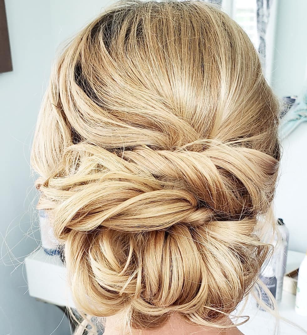 14. Twisted Elegance: the Effortlessly Romantic Updo for Fine Tresses