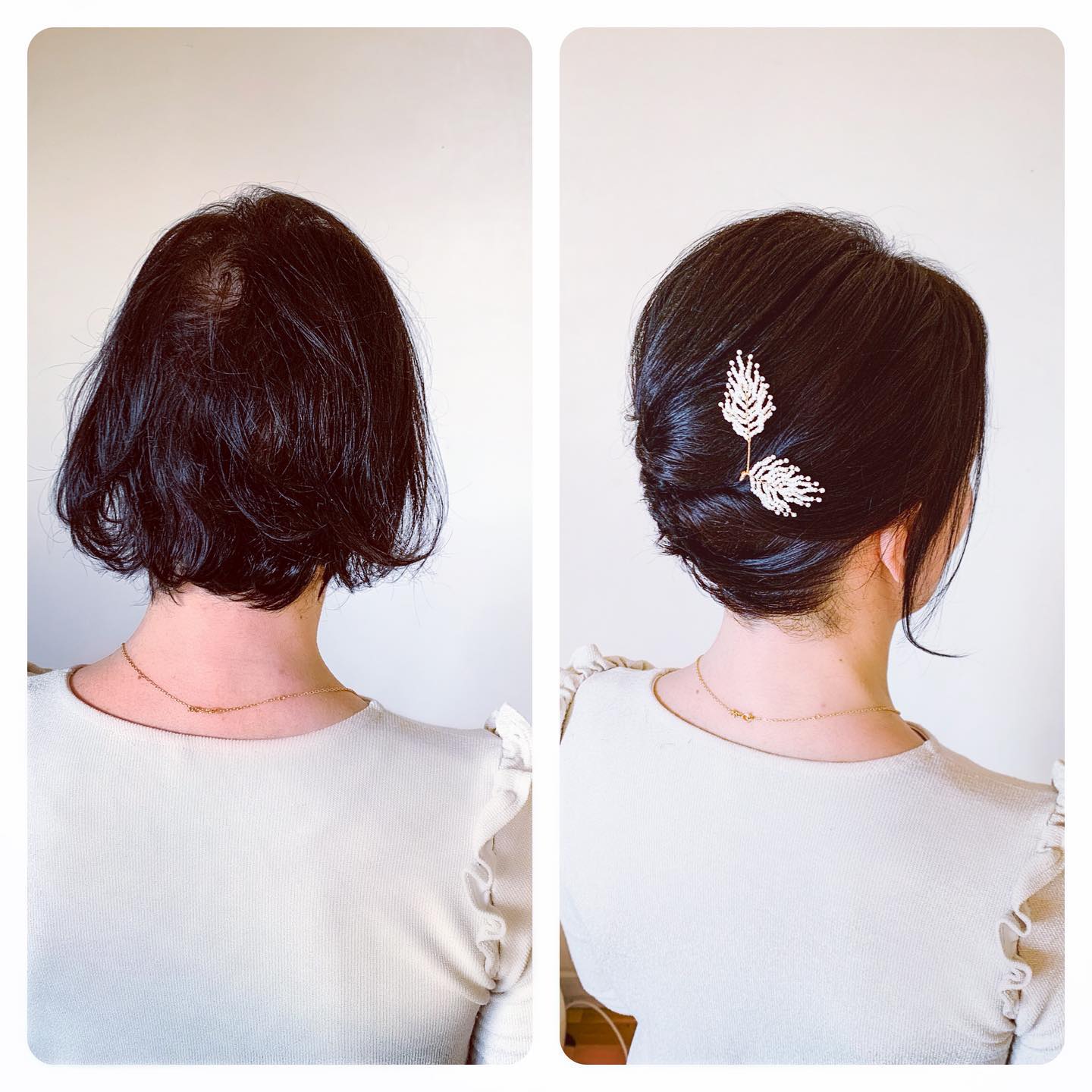 7. Vintage Elegance: a Modern Twist on the Effortless Bridesmaid Updo