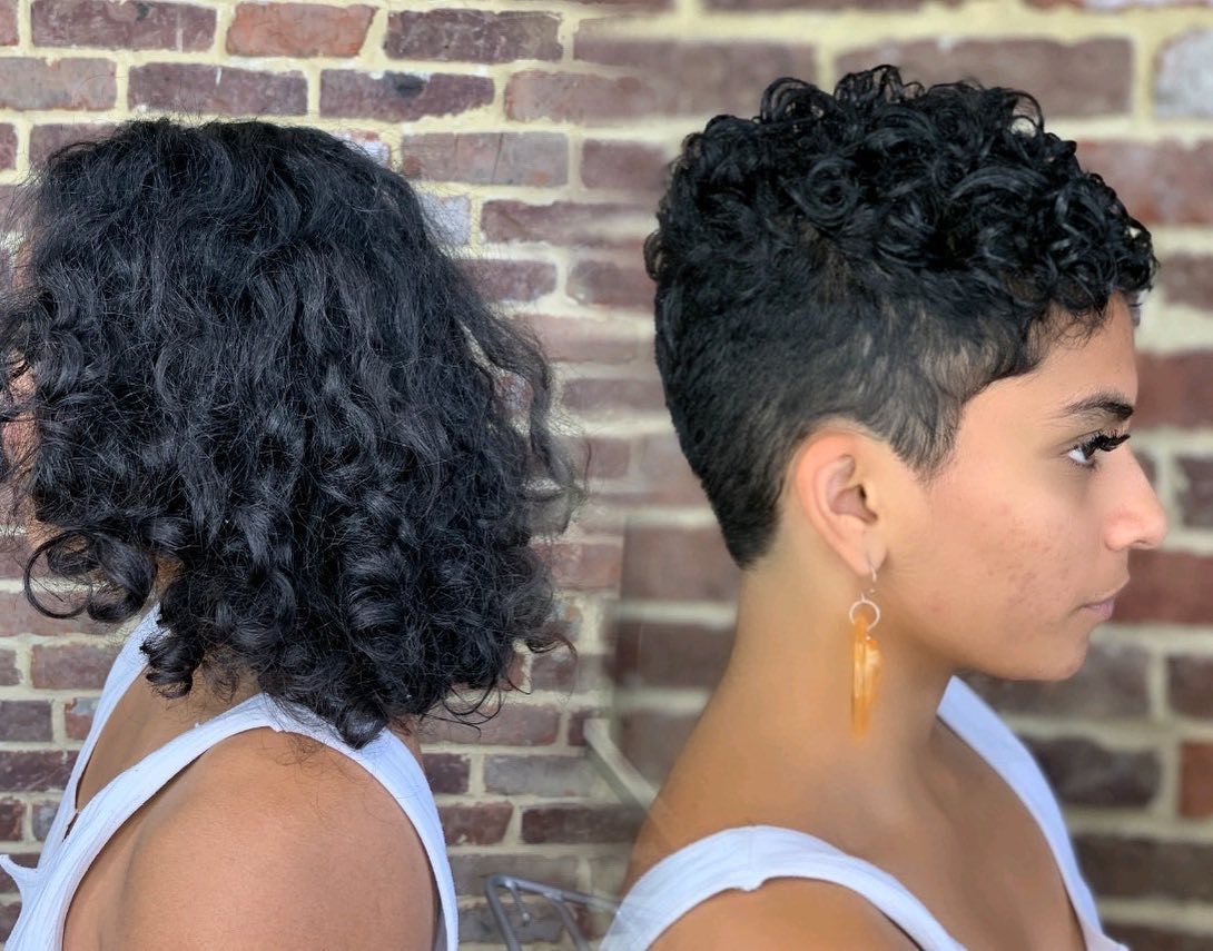 23. Asymmetric Auburn Layers Meet California Sun