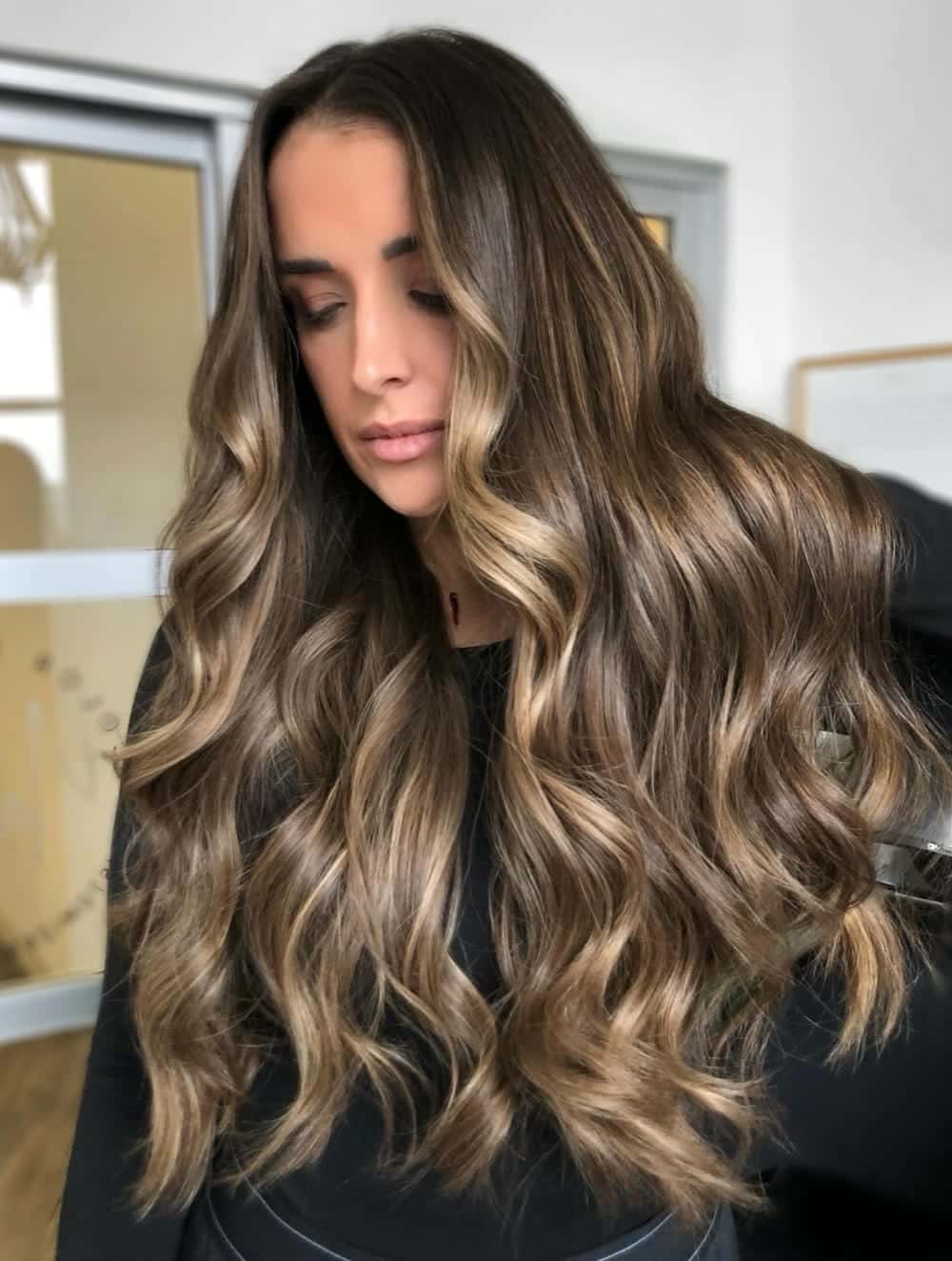 26. Light Brown Waves with Dimension