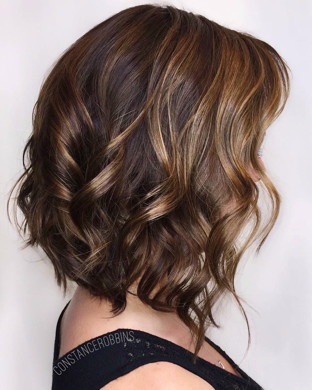 36. Cascading Waves of Light Brown Tones