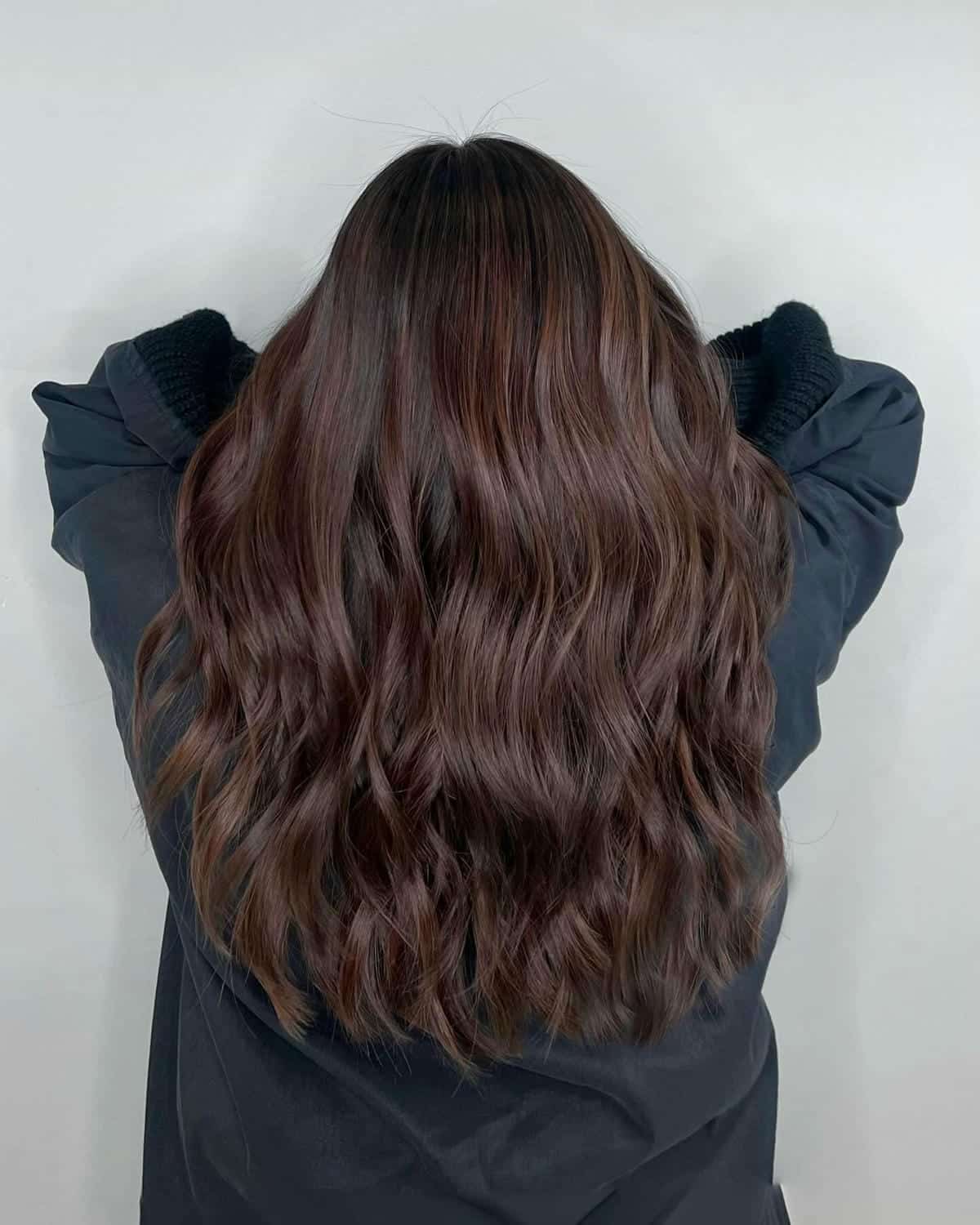 19. Rich Chocolate Brown Waves