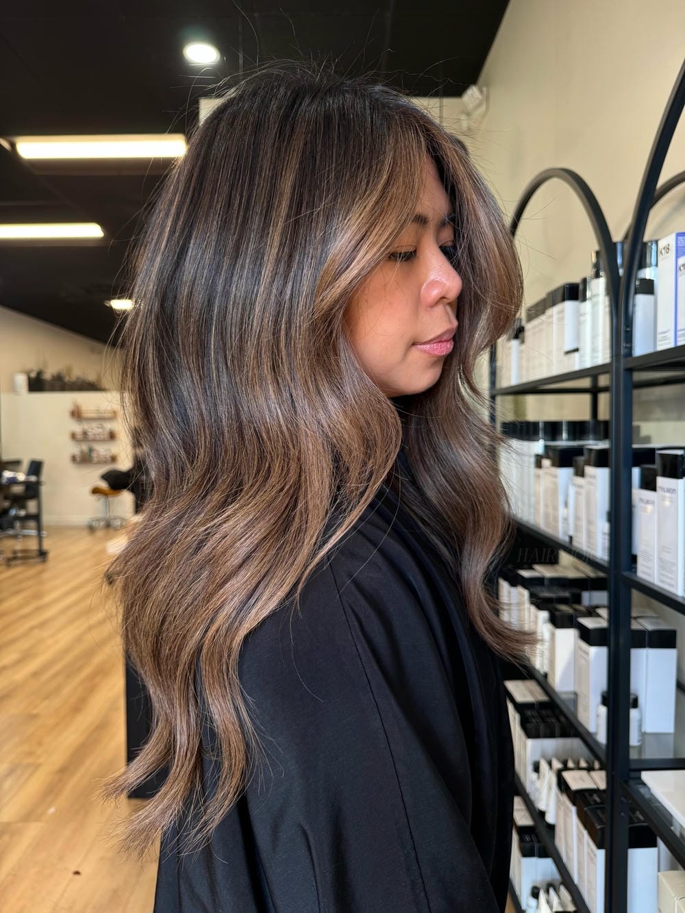 60. Warm Light Brown Waves with Subtle Highlights