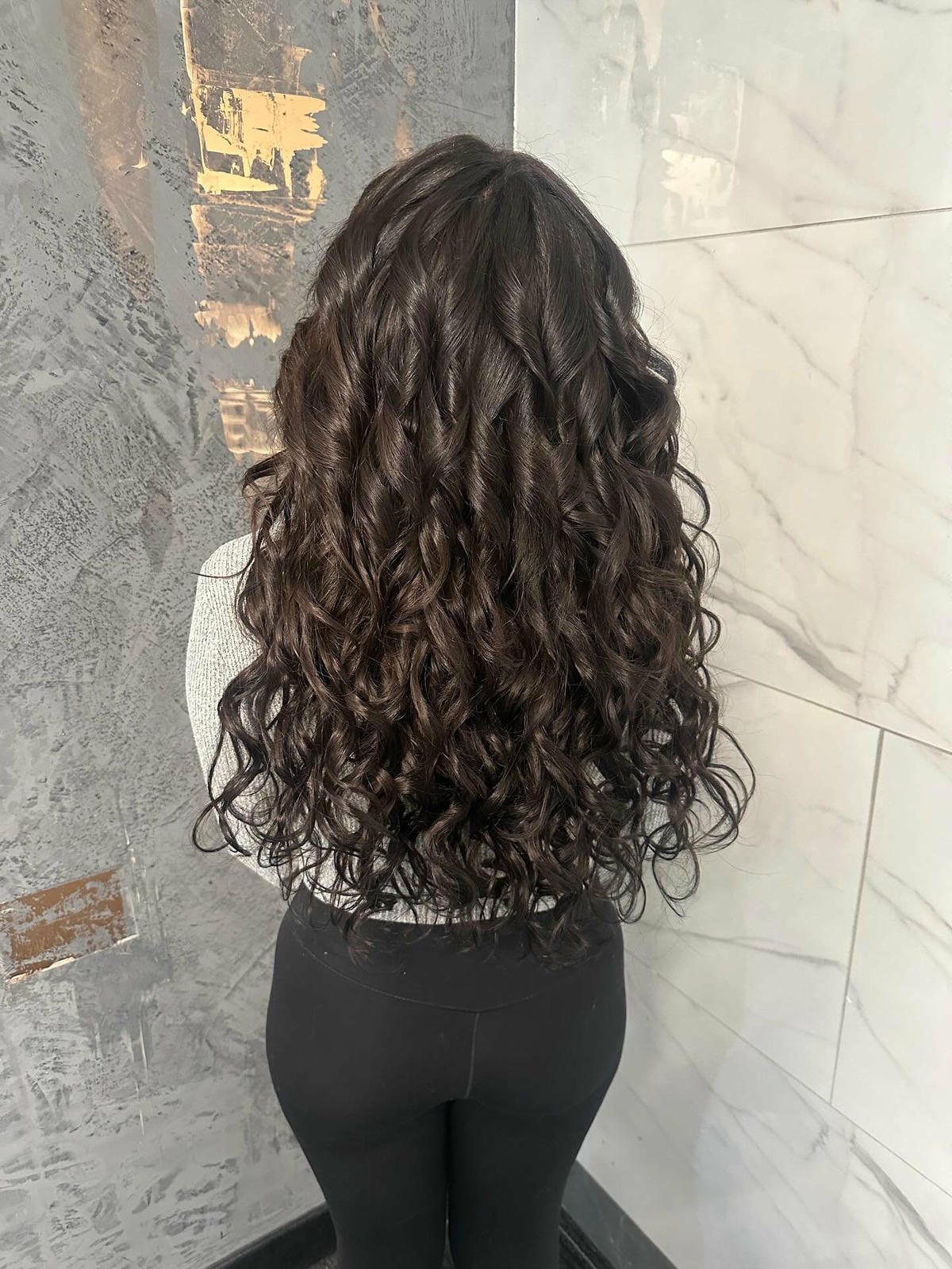 48. Voluminous Chocolate Brown Curls