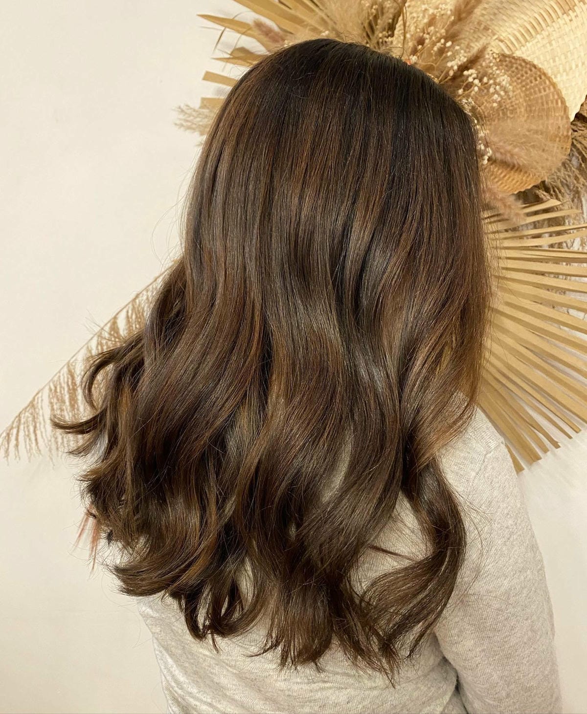 64. Rich Chocolate Brown with Subtle Highlights