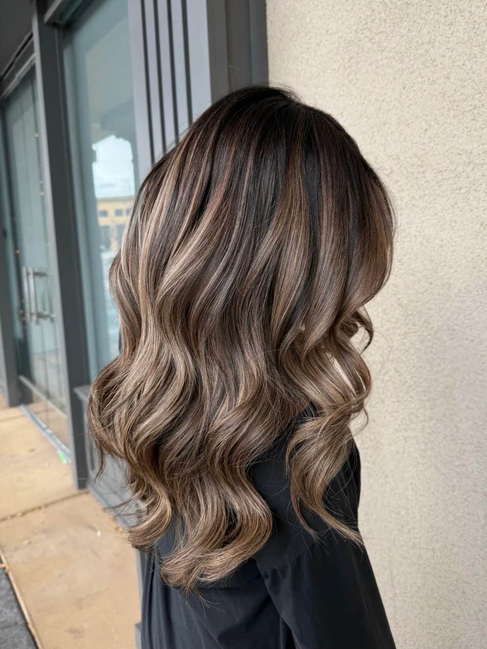 18. Deeply Layered Warm Brown with Subtle Highlights