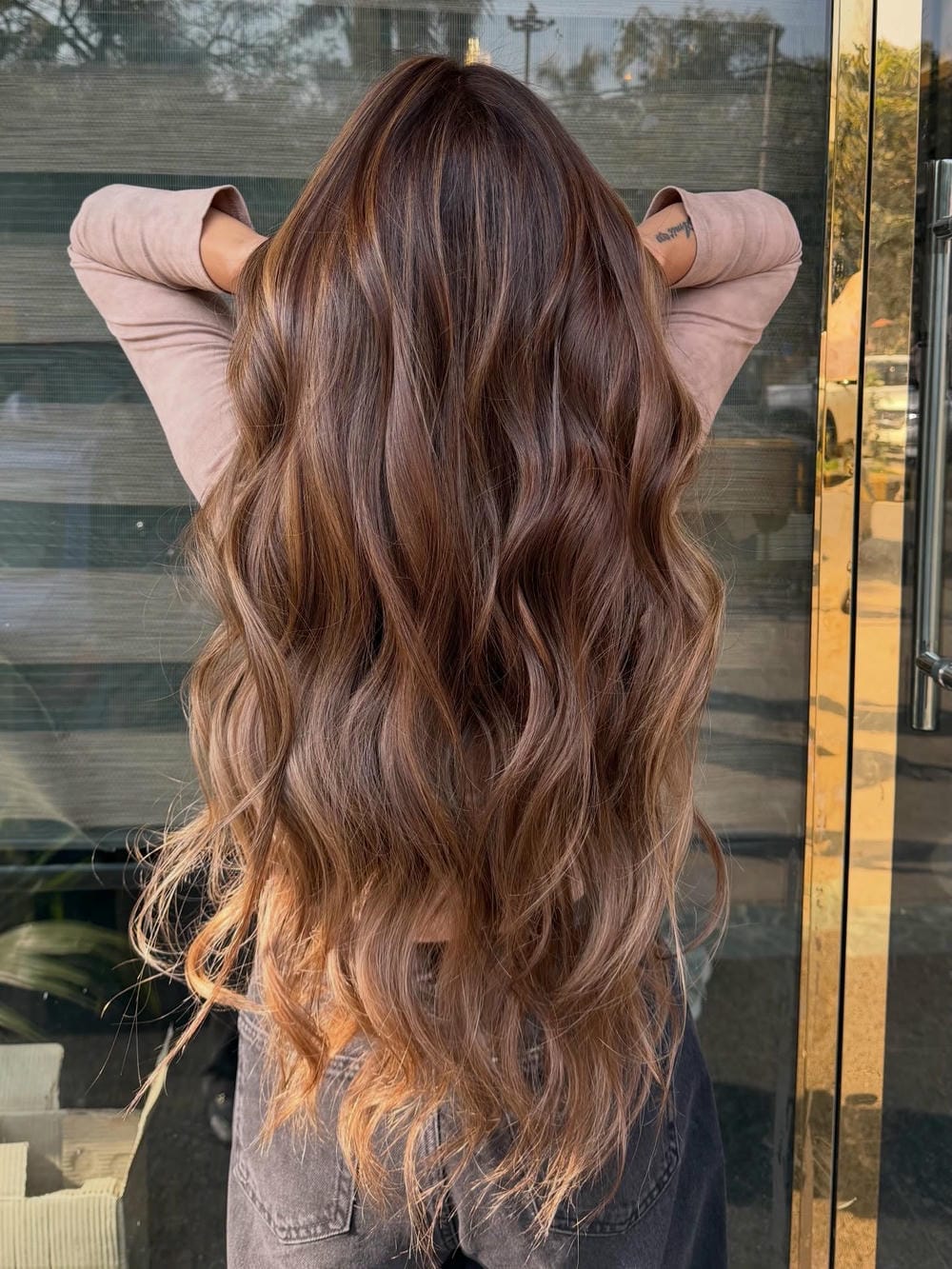 31. Light Brown Waves with Subtle Caramel Highlights