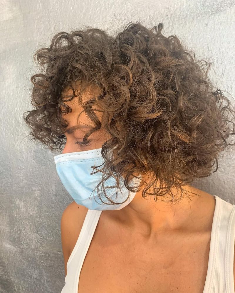 52. Soft, Bouncy Curly Bob