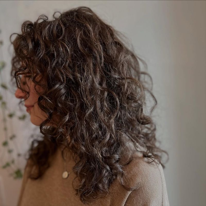 45. Soft, Defined Curls with Natural Volume