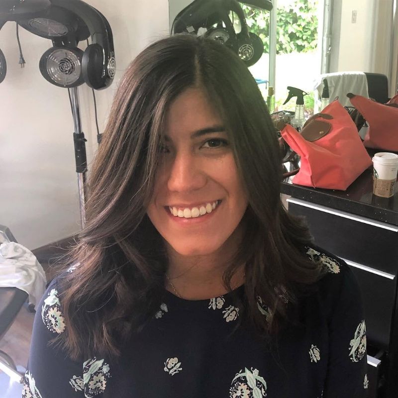 50. Soft Layered Medium Bob with Natural Waves