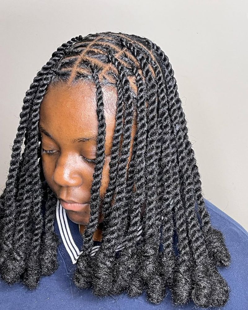 61. Twisted Braids with Defined Roots
