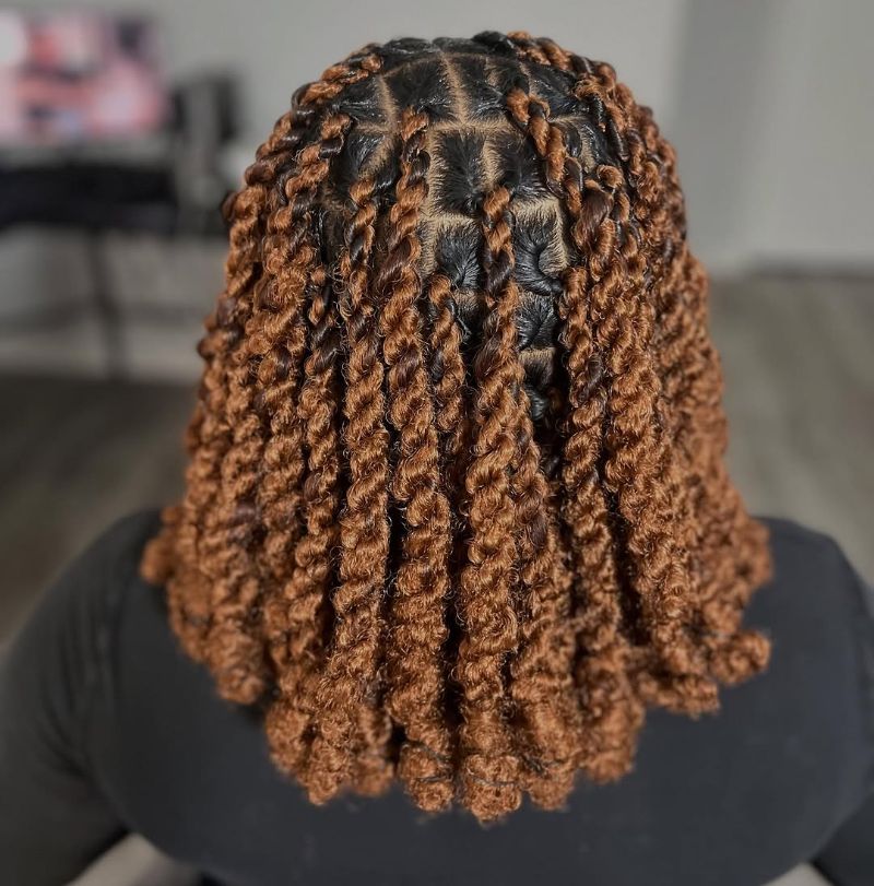 36. Twisted Rows with Vibrant Color