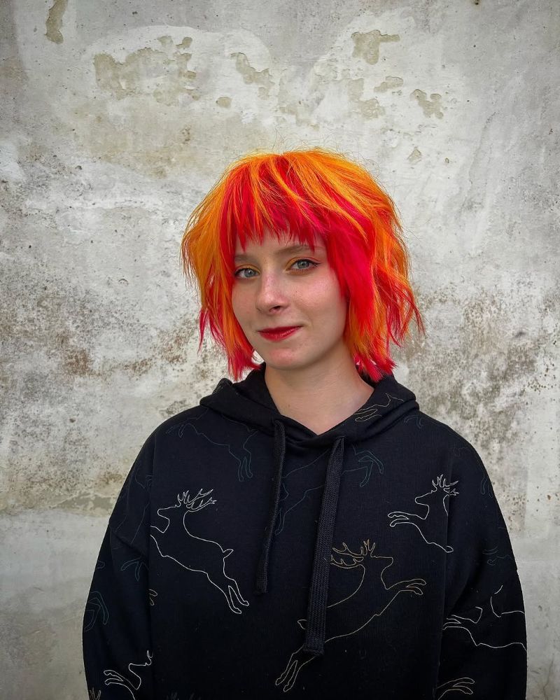 20. Fiery Sunset Bob