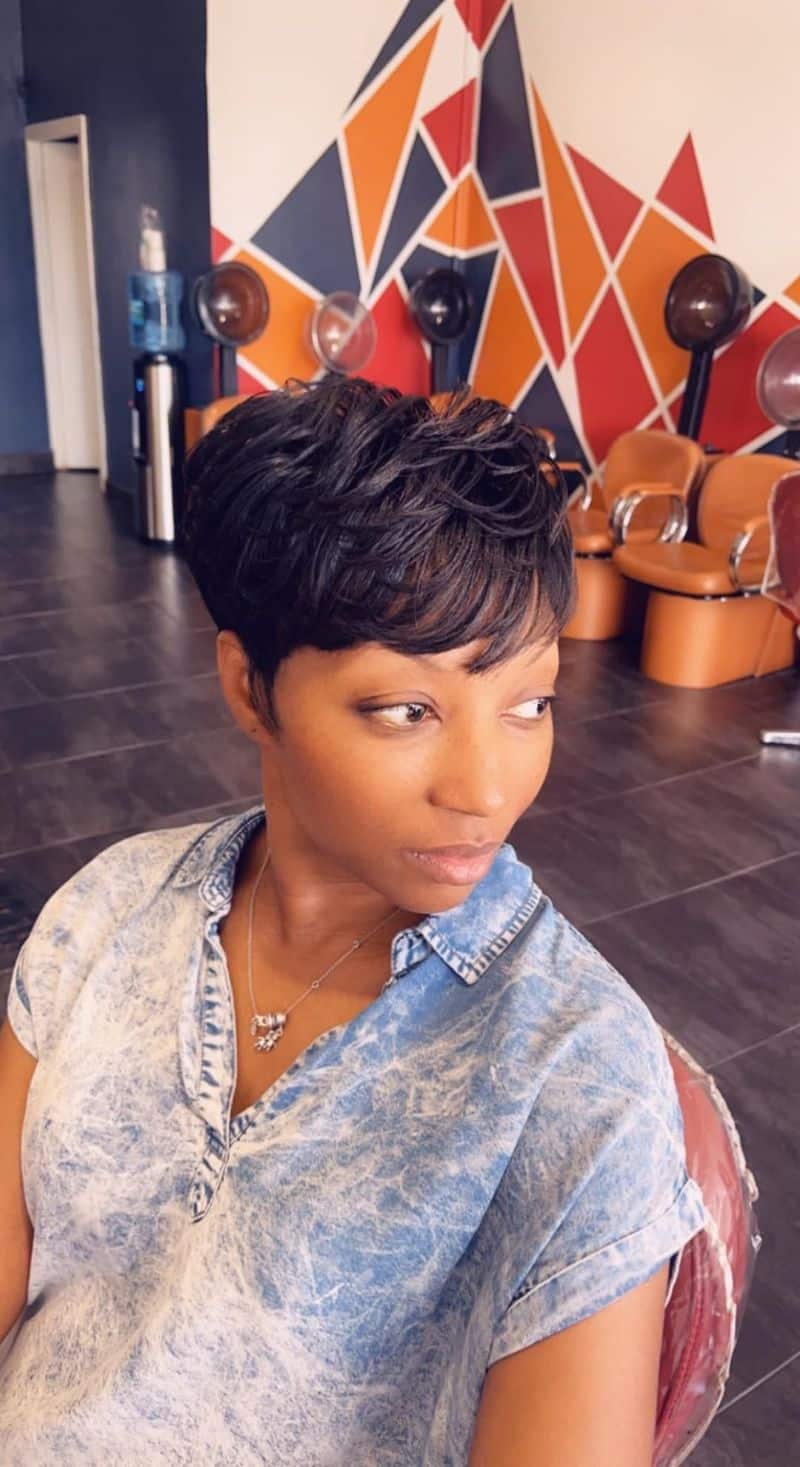 10. Short Textured Pixie Cut