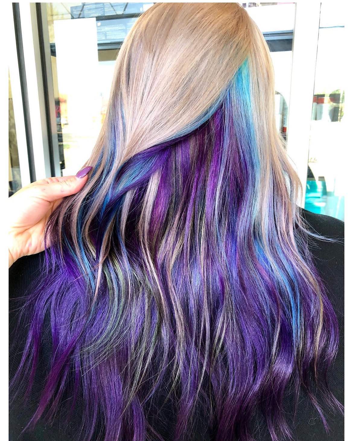 2. Amethyst Peekaboo Layers