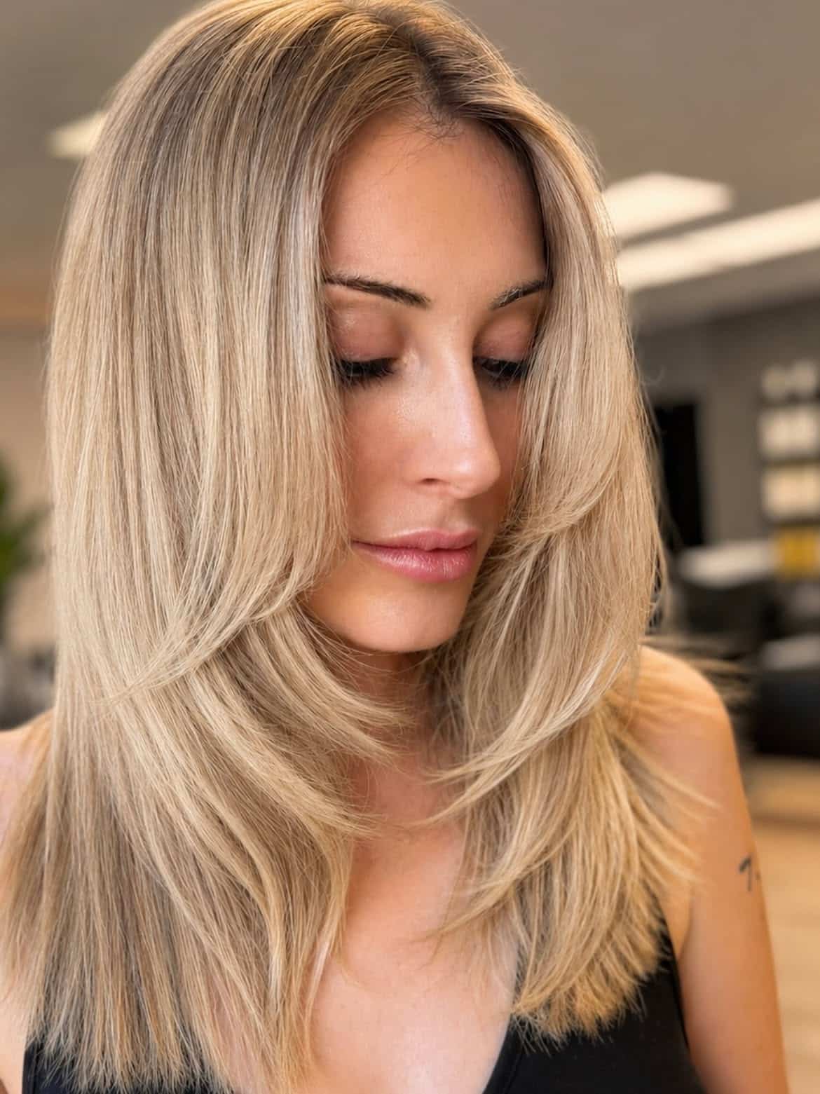 18. Butterfly Layers with Sandy Wheat Highlights